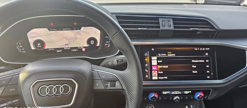 Audi Q3 cena 154999 przebieg: 17000, rok produkcji 2022 z Wieliczka małe 529